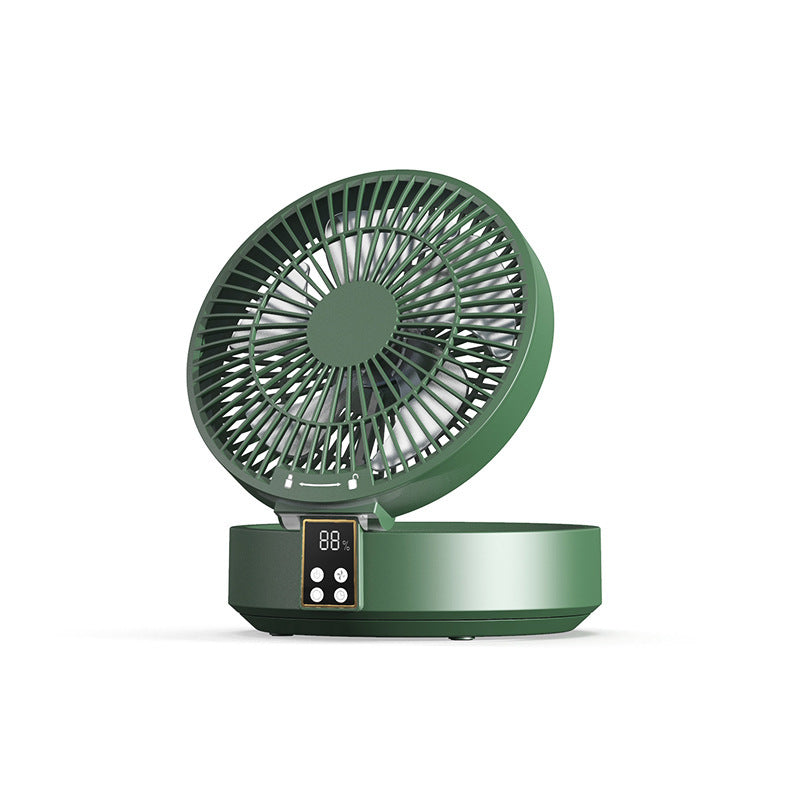 Desktop Shaking Head Folding Fan