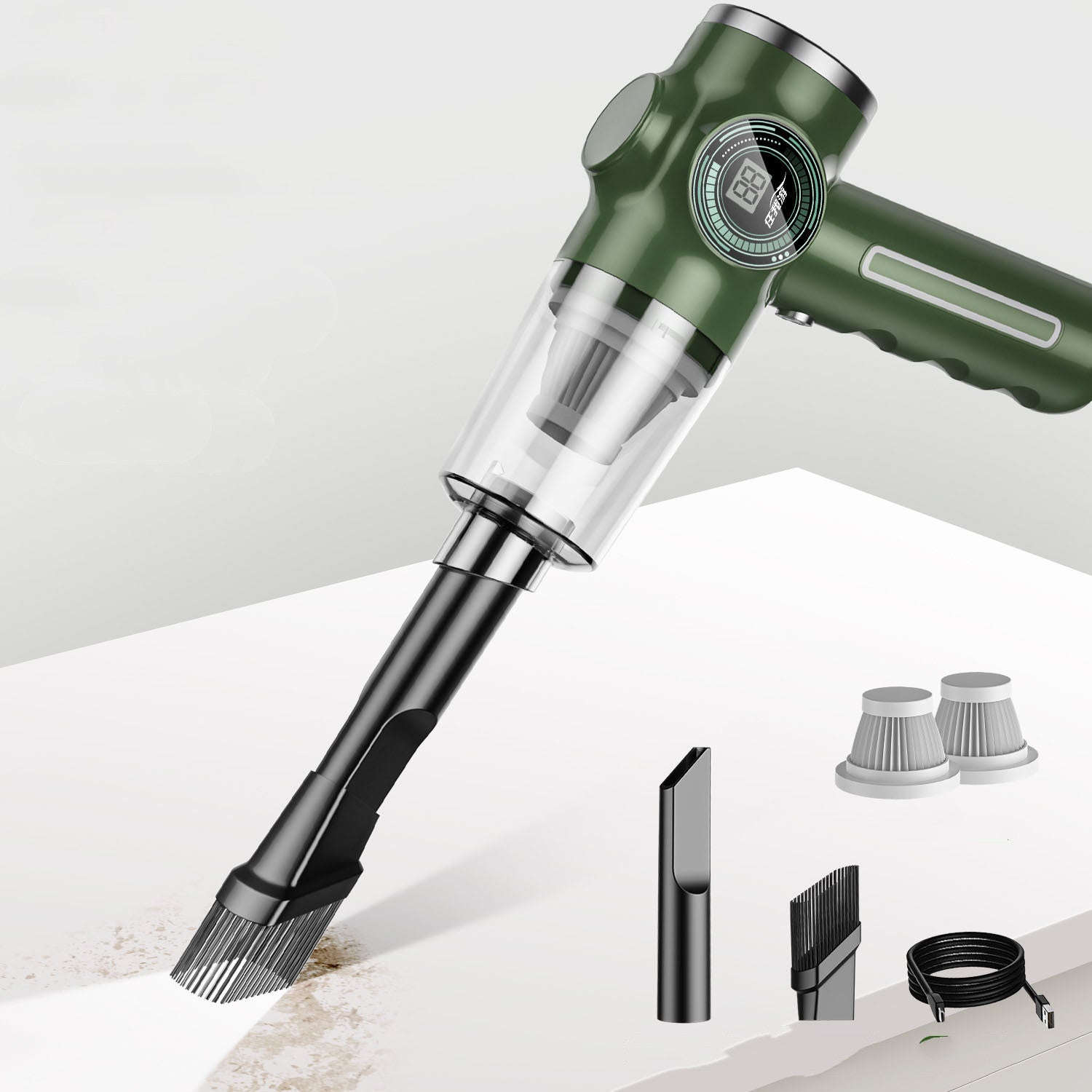 Cordless Portable Vacuum Cleaner Car Household Large Suction