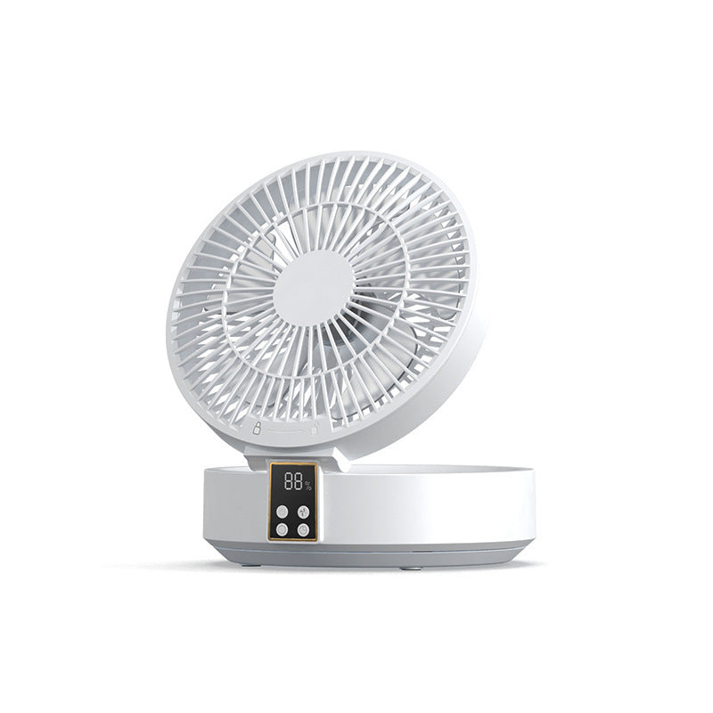 Desktop Shaking Head Folding Fan