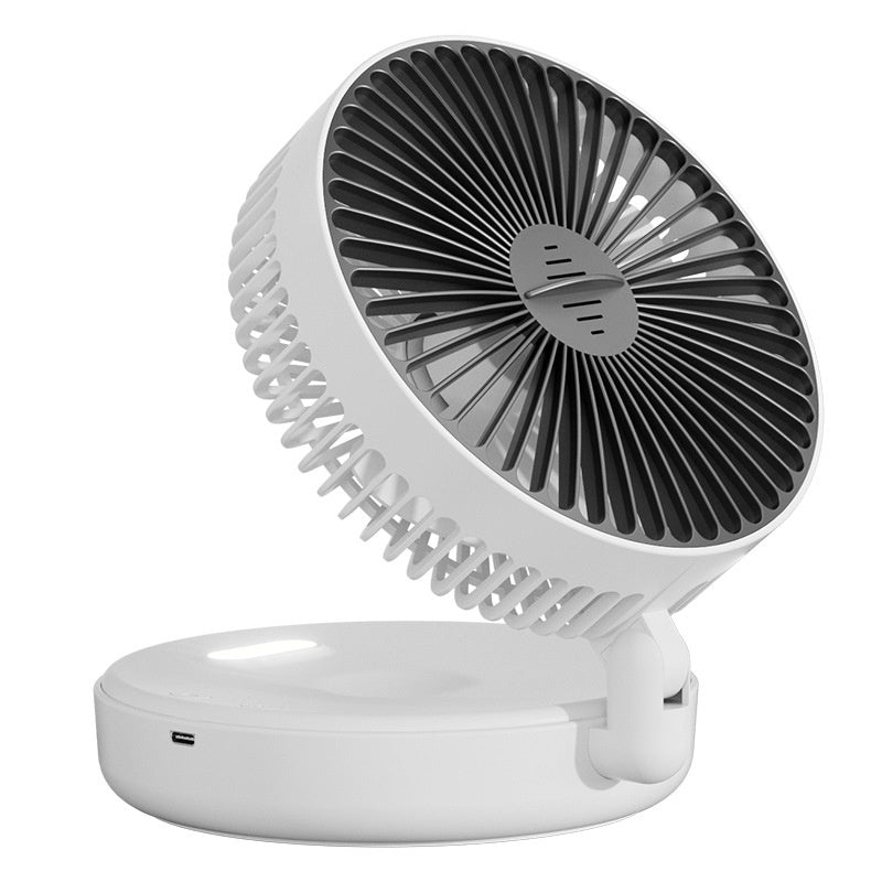 Multifunctional Folding Luminous Fan Desktop USB