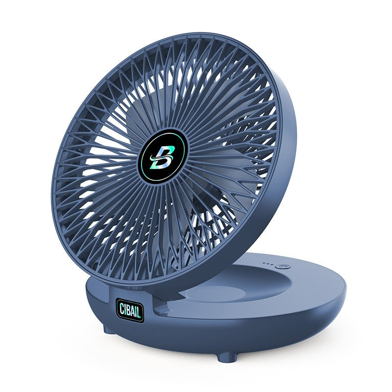 New Mini Folding Electric  Multi-gear Brushless Fan Desktop Wall Hanging